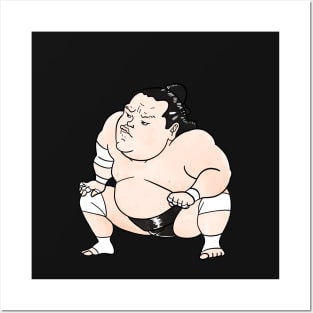 Sumo Wrestler Terunofuji Posters and Art